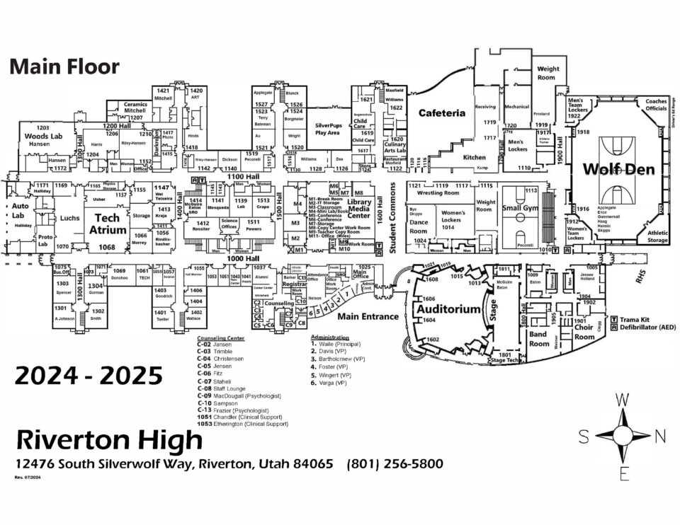 School Map – Riverton High