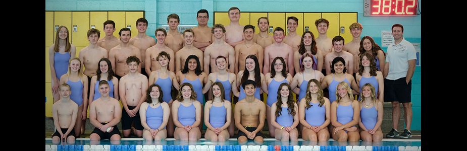 swim team group photo